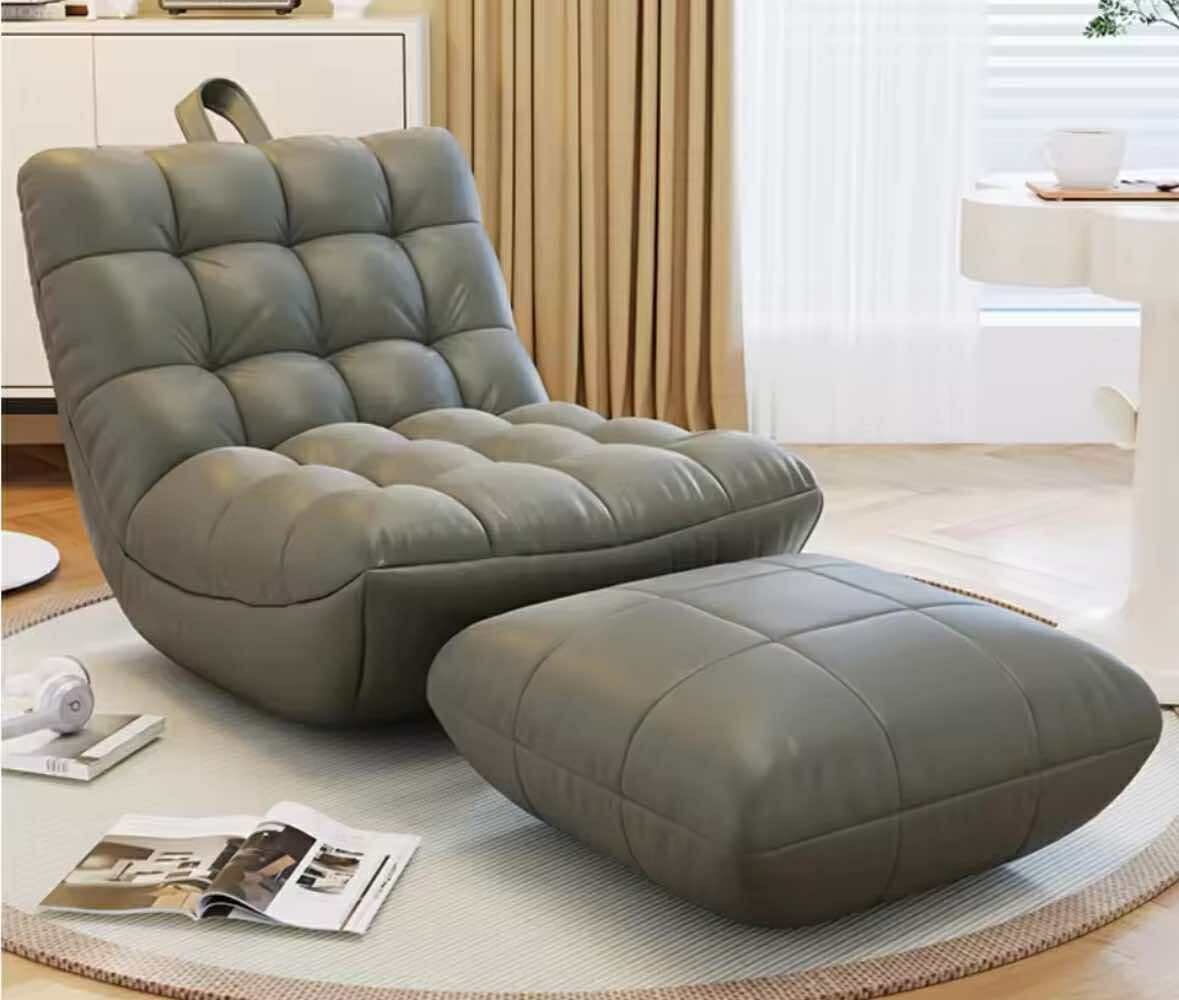 OTAUTAU Bean Bag housse de chaise longue sans remplissage