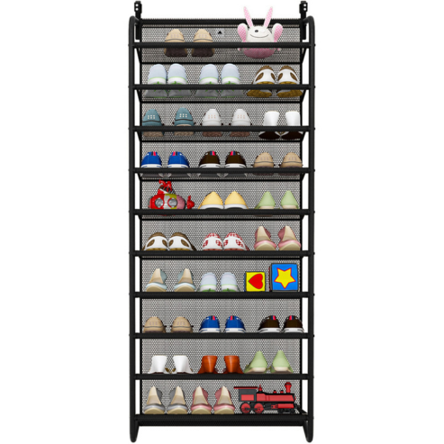 Armoire à chaussures murale simple – rangement multicouche